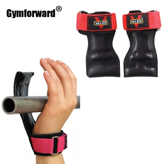 Cowhide Weight Lifting Sports Gloves with wrist strap for gym powerlifting and barbell training
